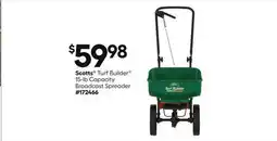 Lowe's Turf Builder 15-lb Capacity Broadcast Spreader offer