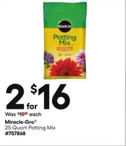 Lowe's 25-Quart Potting Mix offer