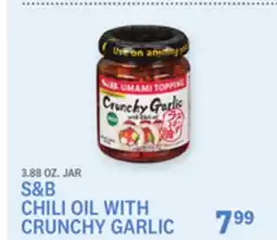 Kings Food Markets S & B CHILI OIL WITH CRUNCHY GARLIC offer