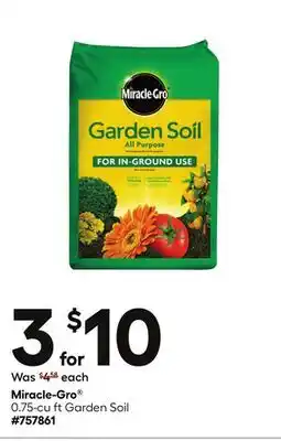 Lowe's 0.75-cu ft Garden Soil offer