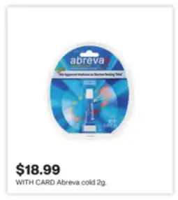 CVS Abreva cold offer