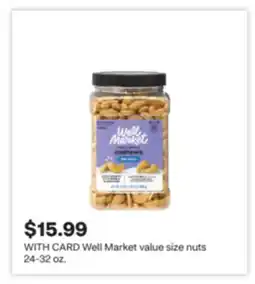 CVS Well Market value size nuts offer