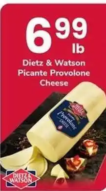 Safeway Dietz & Watson Picante Provolone Cheese offer