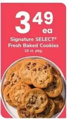Safeway Signature SELECT Fresh Baked Cookies offer