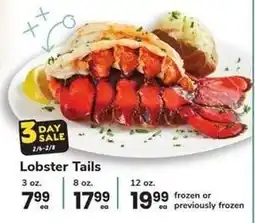 Safeway Lobster Tails offer