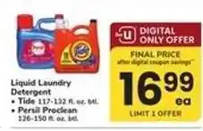 Safeway Liquid Laundry Detergent offer
