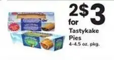 Safeway Tastykake Pies offer