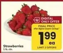 Safeway Strawberries offer