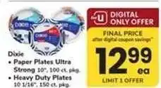 Safeway Dixie Plates offer