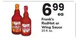 Safeway Frank's RedHot or Wing Sauce offer