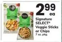 Safeway Signature SELECT Veggie Sticks or Chips offer