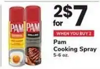 Safeway Pam Cooking Spray offer