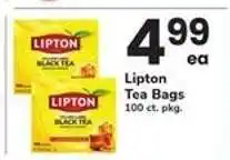 Safeway Lipton Tea Bags offer
