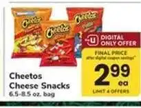 Safeway Cheetos Cheese Snacks offer