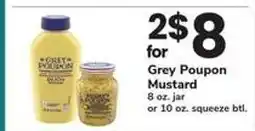 Safeway Grey Poupon Mustard offer