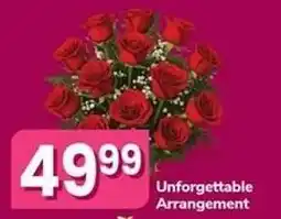 Safeway Unforgettable Arrangement offer