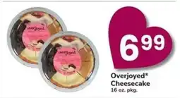Safeway Overjoyed Cheesecake offer
