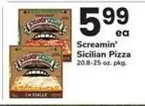 Safeway Screamin' Sicilian Pizza offer