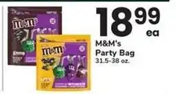 Safeway M&M's Party Bag offer