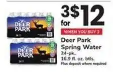 Safeway Deer Park Spring Water offer