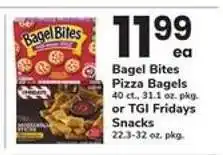 Safeway Bagel Bites Pizza Bagels or TGI Fridays Snacks offer