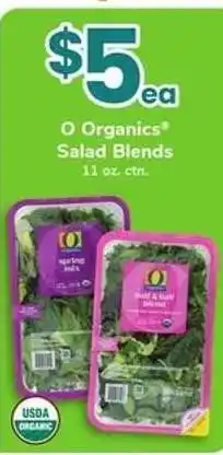 Safeway O Organics Salad Blends offer