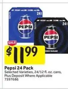 Stop&Shop Pepsi 24 Pack offer
