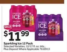 Stop&Shop Sparkling Ice 12 Pack offer
