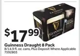 Stop&Shop Guinness Draught 8 Pack offer