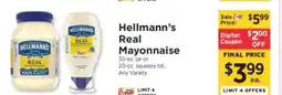 ShopRite Hellmann's Real Mayonnaise offer