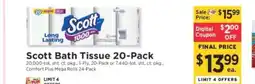 ShopRite Scott Bath Tissue 20-Pack offer