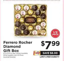 ShopRite Ferrero Rocher Diamond Gift Box offer