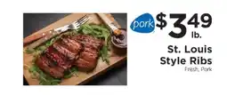 ShopRite St. Louis Style Ribs offer