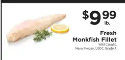 ShopRite Fresh Monkfish Fillet offer