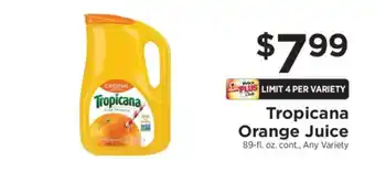 ShopRite Tropicana Orange Juice offer