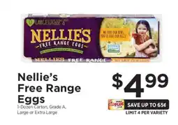 ShopRite Nellie’s Free Range Eggs offer