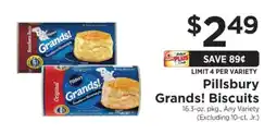 ShopRite Pillsbury Grands Biscuits offer