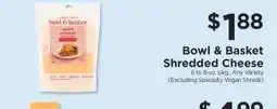 ShopRite Bowl & Basket Shredded Cheese offer