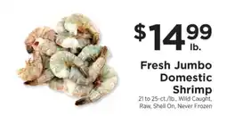 ShopRite Fresh Jumbo Domestic Shrimp offer