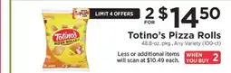 ShopRite Totino's Pizza Rolls offer