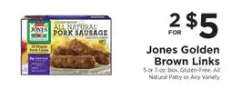ShopRite Jones Golden Brown Links offer