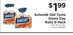 ShopRite Schmidt Old Tyme Game Day Rolls 8-Pack offer