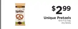 ShopRite Unique Pretzels offer