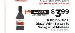 ShopRite Di Bruno Bros. Glaze With Balsamic Vinegar of Modena offer