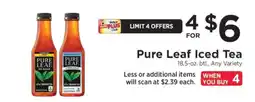 ShopRite Pure Leaf Iced Tea offer
