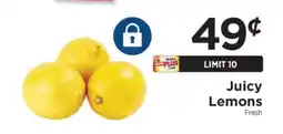 ShopRite Juicy Lemons offer