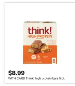 CVS Think! high protein bars offer