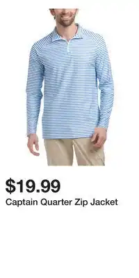 TJ Maxx Captain Quarter Zip Jacket offer