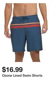 TJ Maxx Ozone Lined Swim Shorts offer