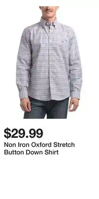 TJ Maxx Non Iron Oxford Stretch Button Down Shirt offer